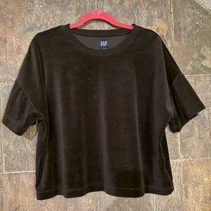 Gap Velvet Cropped Tee
